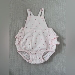 Carter’s Pink Ruffled Overalls